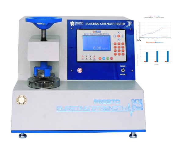 Bursting Strength Tester Digital Cum Computerised Model